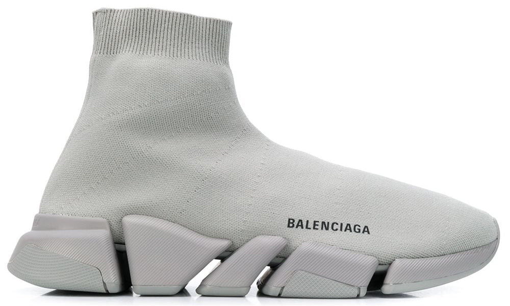 Balenciaga Speed 2.0 Sneaker Gray - ARABIA LUXURY