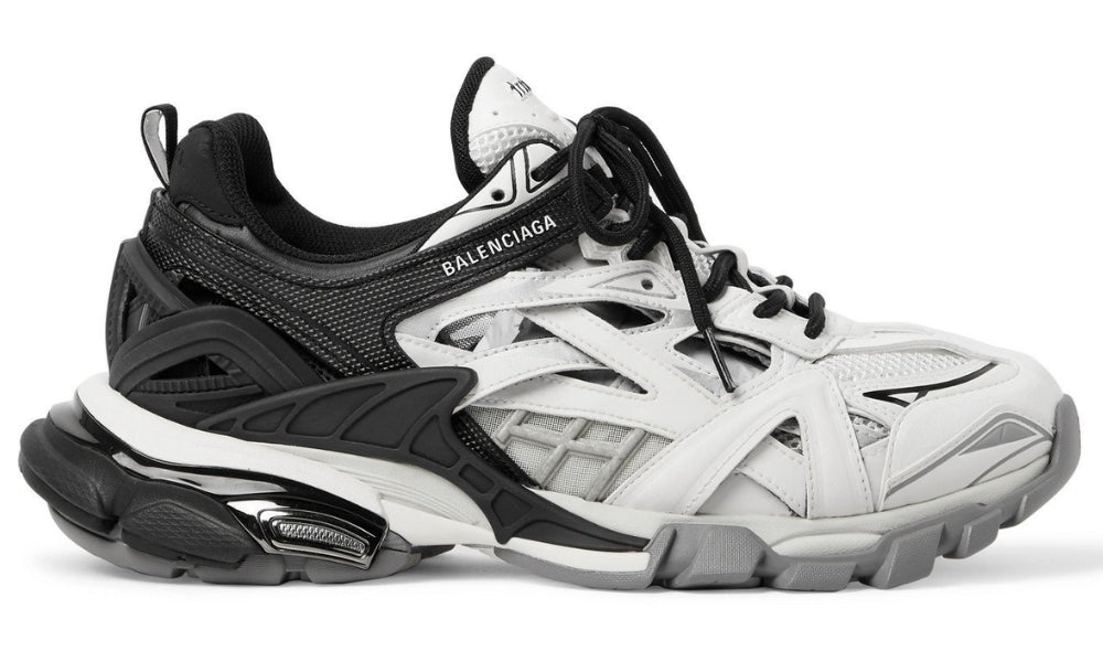 Black and white balenciaga on sale