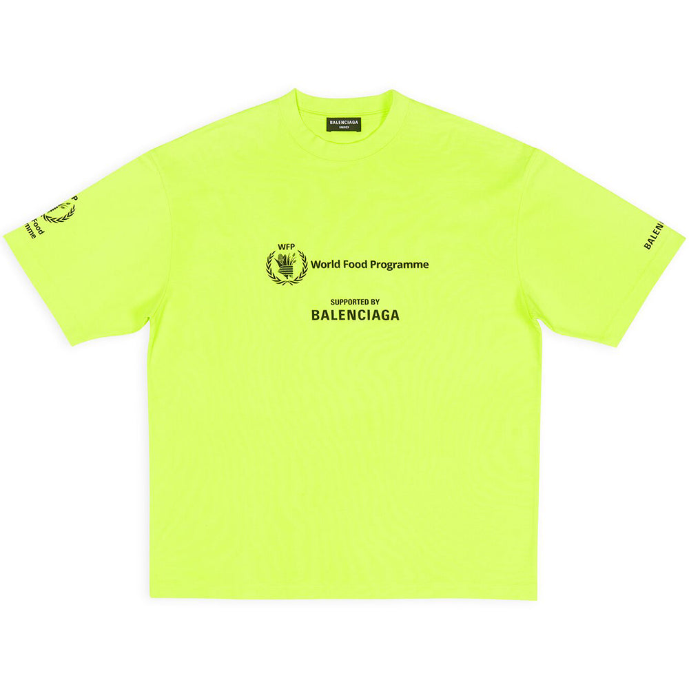 Balenciaga cheap neon shirt