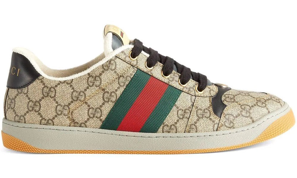 Gucci Screener lace-up sneakers - ARABIA LUXURT