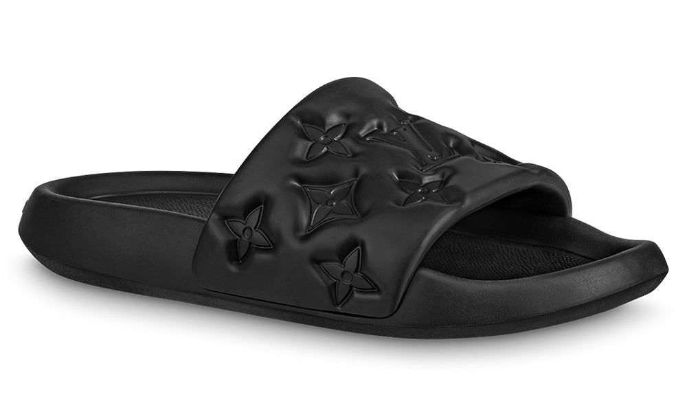 Louis Vuitton Waterfront Mule Black ARABIA LUXURY