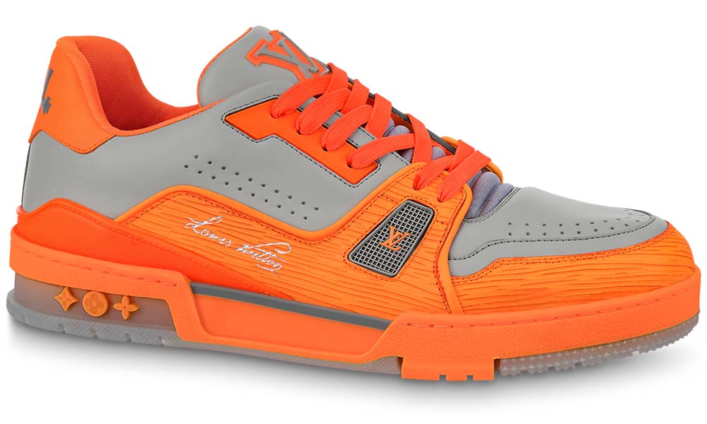 Louis Vuitton Trainer Sneaker "Orange" #1AA6T1