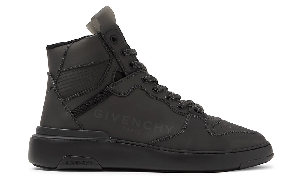 Givenchy Wing Leather-Trimmed Rubber Sneakers - ARABIA LUXURY