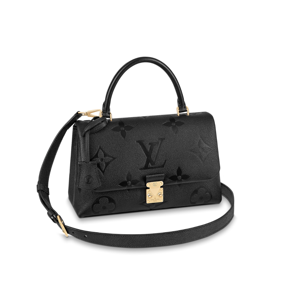 Louis Vuitton Madeleine MM Two Tone Black & White Bags In Dubai