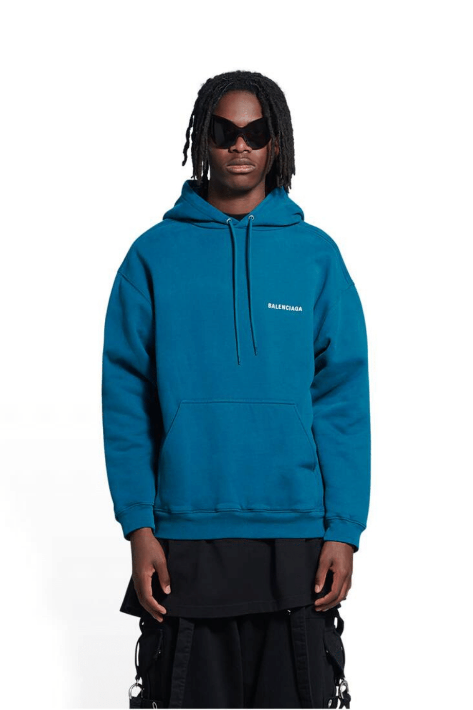 Balenciaga hoodie best sale fit