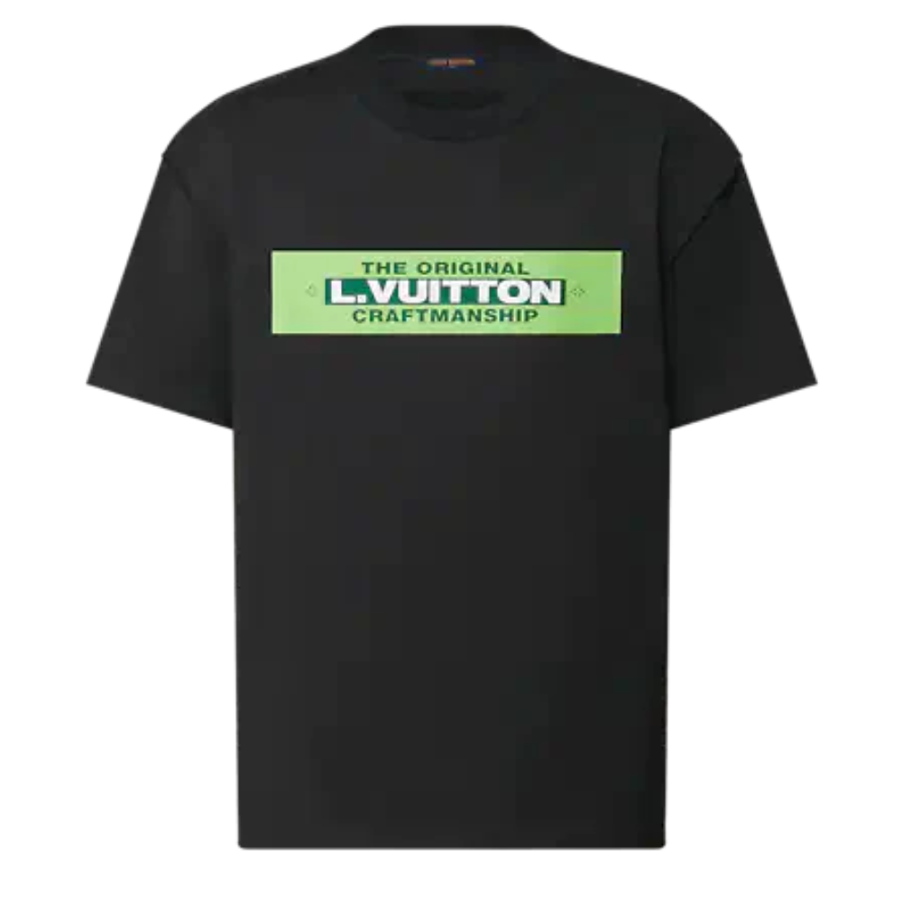 Louis Vuitton Intarsia Duck Short Sleeved Crewneck Tee Shirt off white M