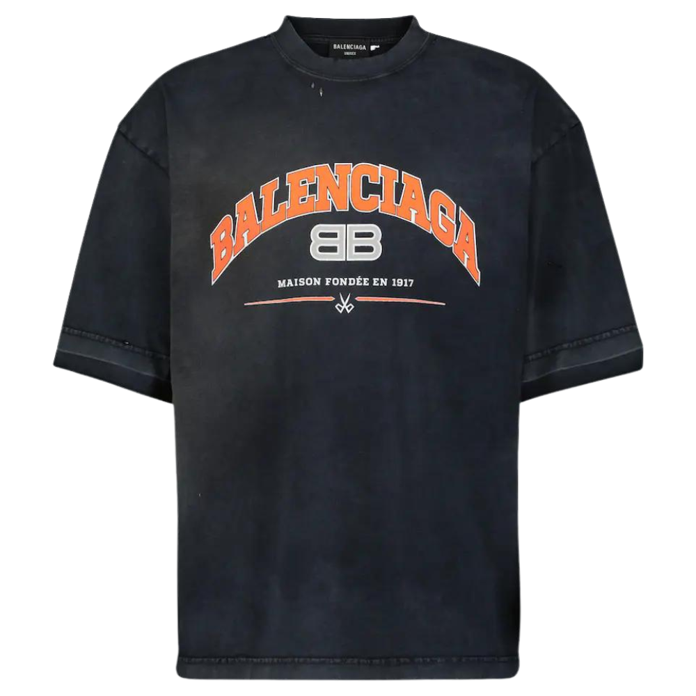 Balenciaga t store shirt orange