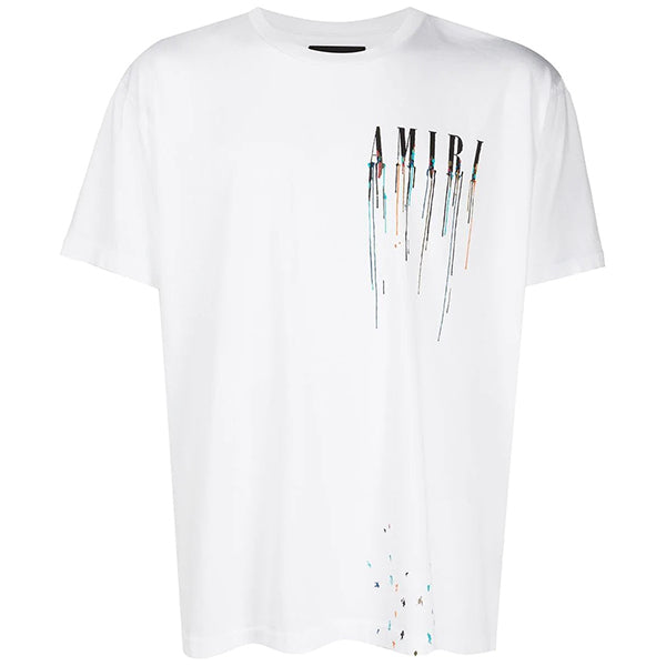 AMIRI logo-print cotton T-shirt – TOPDROP-NEWYORK