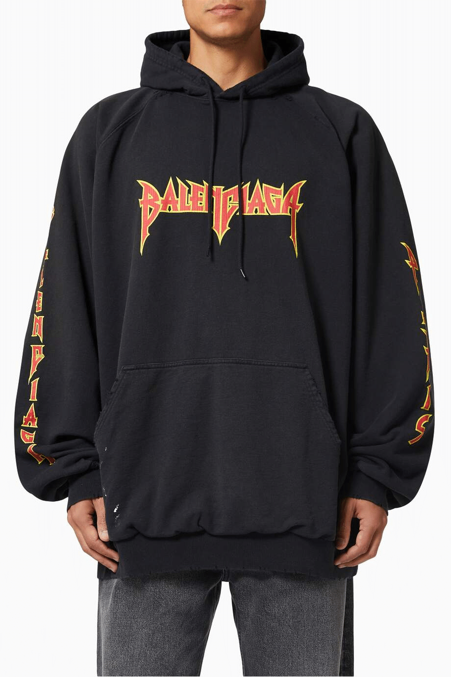 Oversized sales balenciaga hoodie