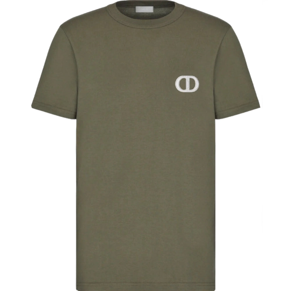 Dior - CD Icon Regular-Fit T-Shirt Black Cotton Jersey - Size M - Men