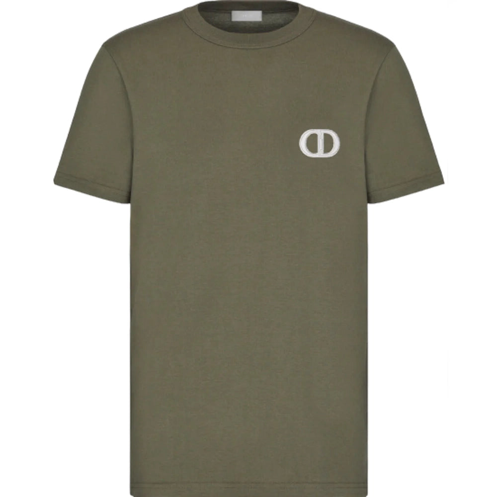 DIOR CD ICON T SHIRT KHAKI