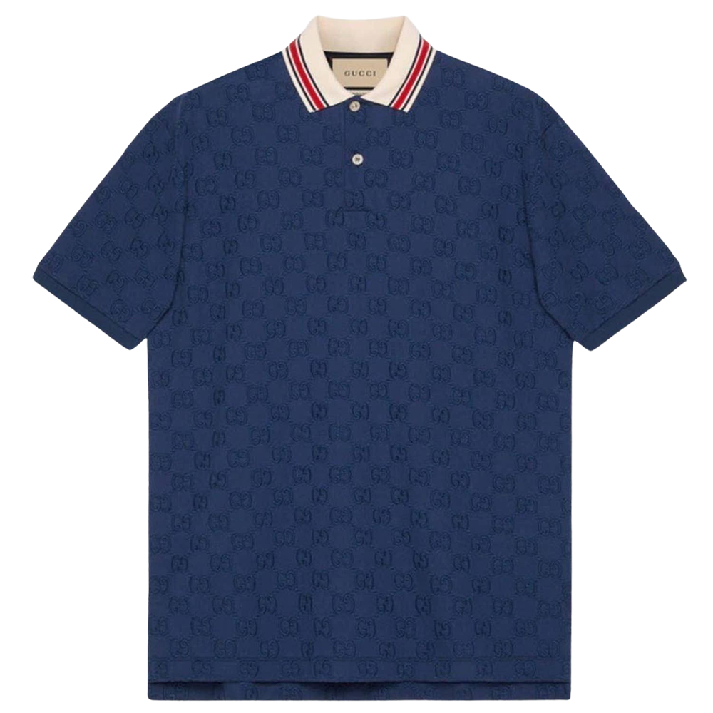 GUCCI GG cotton polo shirt