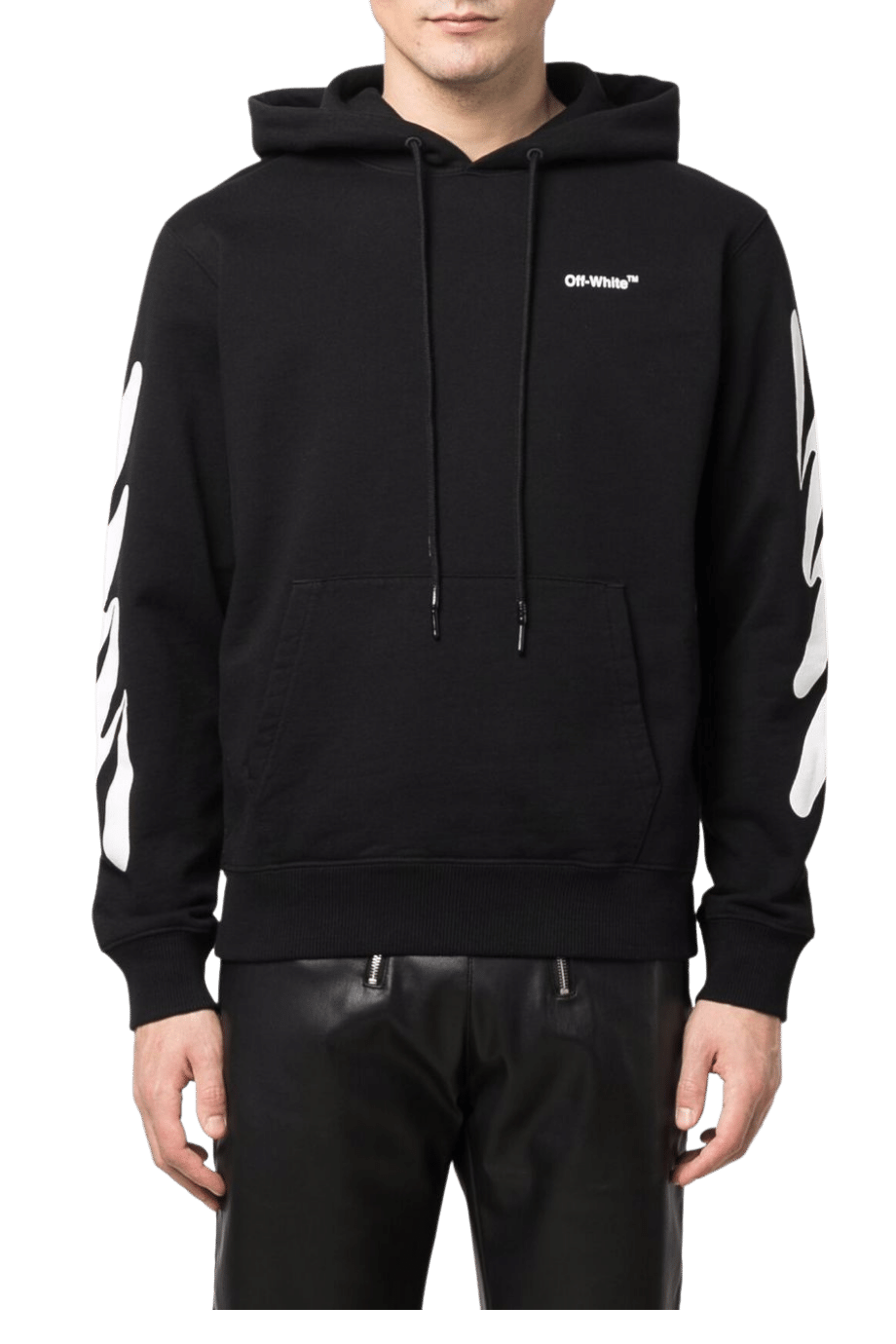 Off white waves sales hoodie