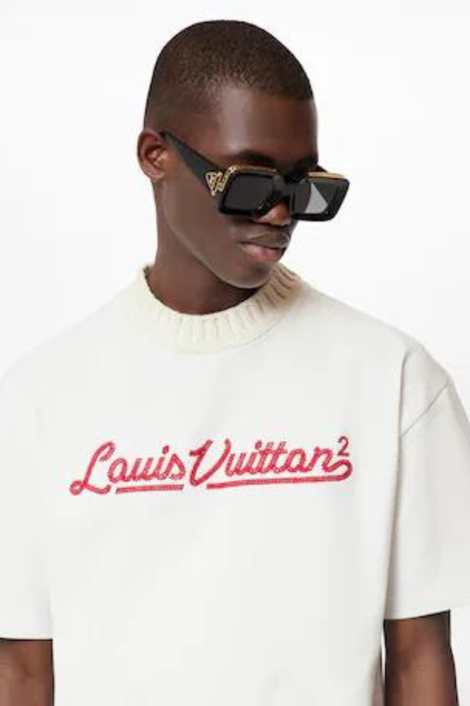 Louis Vuitton x Nigo Embroidered Mockneck Tee – NYSummerShop