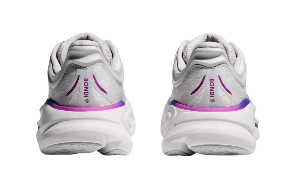 Hoka Bondi 9 "cosmic grey / white" - 