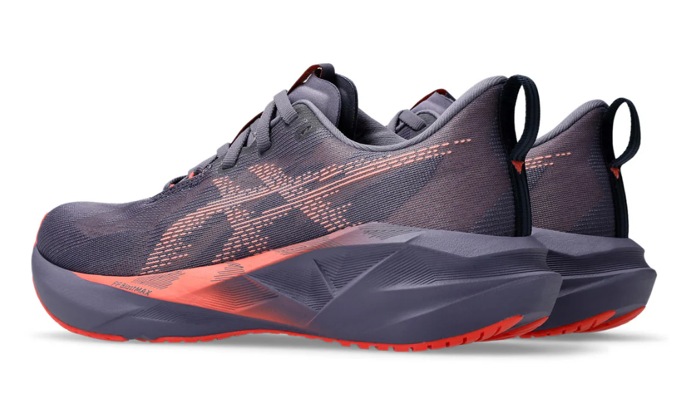 Asics Novablast 5  'Greyish Purple/Coral Reef' -