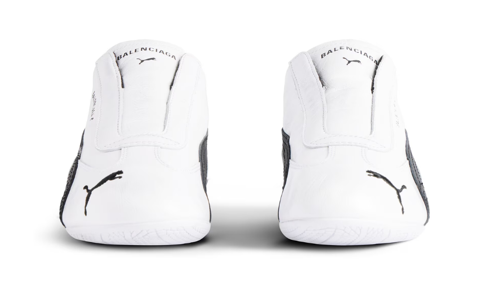 Balenciaga x Puma Speedcat Leather 'White / Black' -