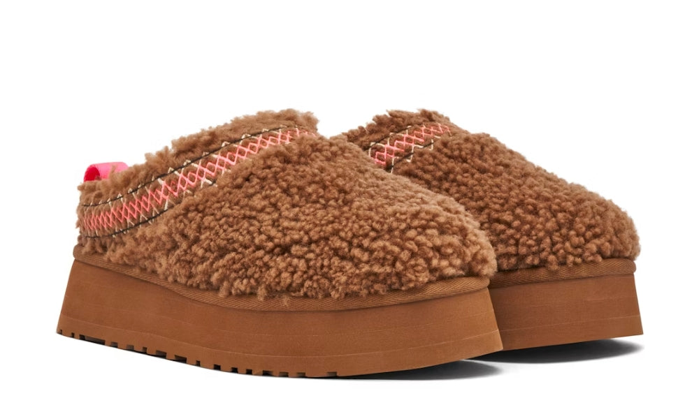 UGG Tazz Slipper Heritage Braid Hardwood - ARABIA LUXURY