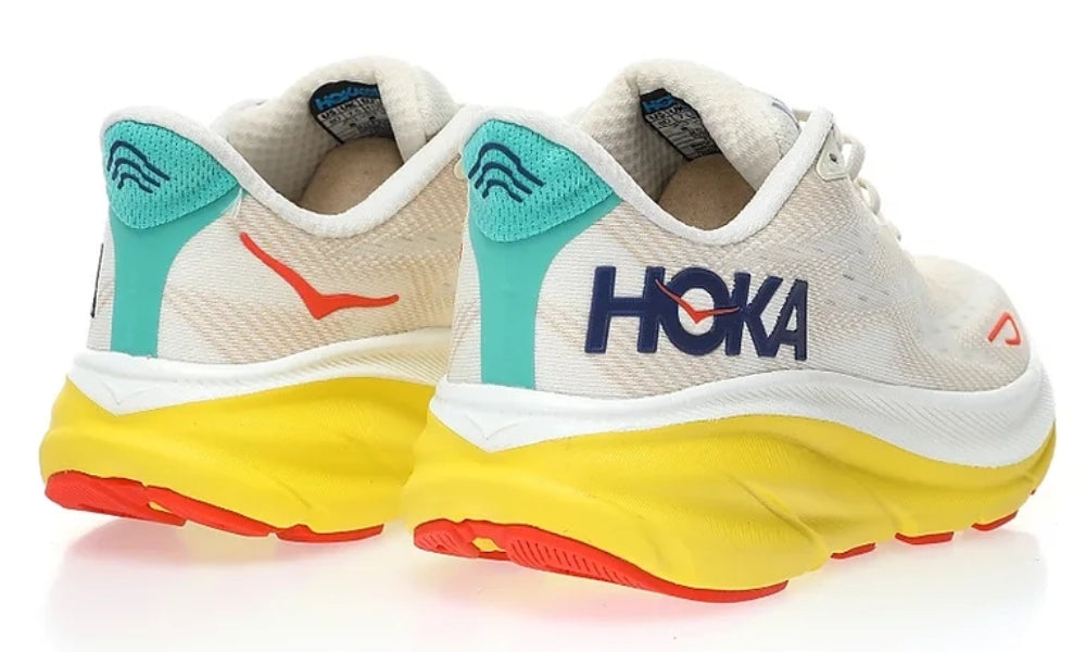 Hoka Clifton 9 'Eggnog Passion Fruit' - ARABIA LUXURY