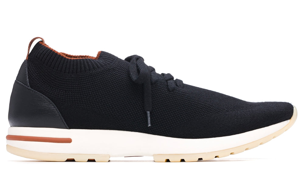 Loro Piana 360 Lp Flexy Walk Sneaker 'Black' - ARABIA LUXURY