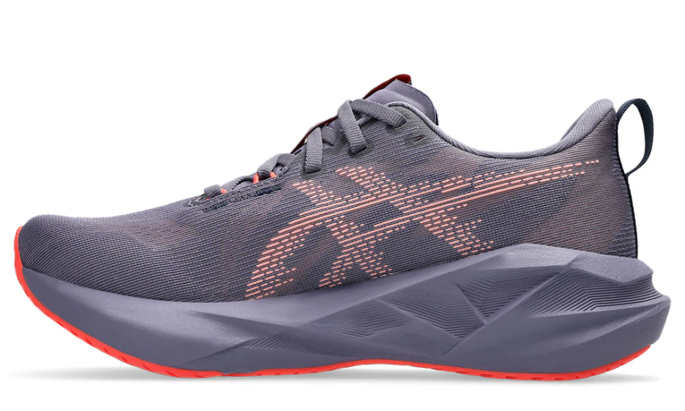 Asics Novablast 5  'Greyish Purple/Coral Reef' -