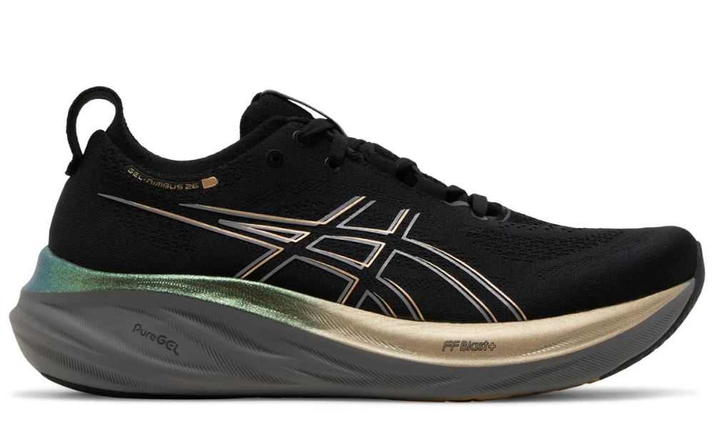Asics Gel Nimbus 26 Platinum 'Black Champagne' -