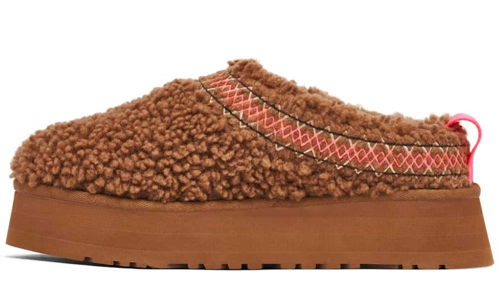 UGG Tazz Slipper Heritage Braid Hardwood - ARABIA LUXURY