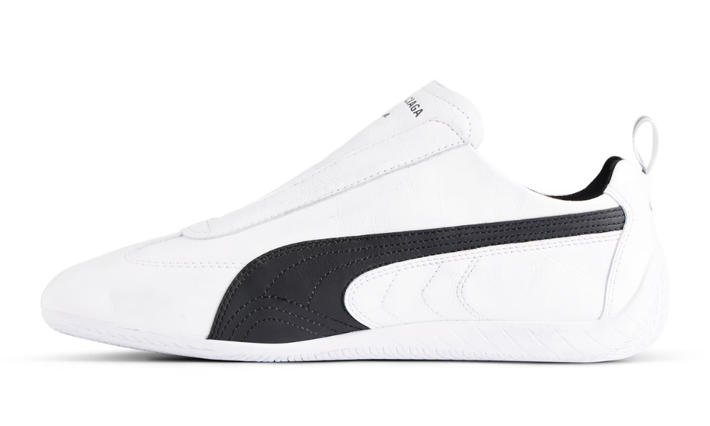 Balenciaga x Puma Speedcat Leather 'White / Black' -