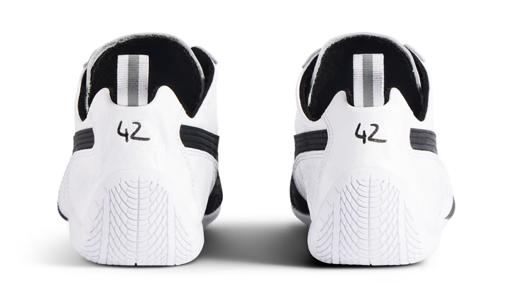 Balenciaga x Puma Speedcat Leather 'White / Black' -