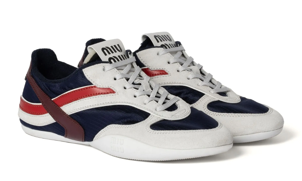 Miu Miu Gymnasium sneakers "Navy Blue" - 