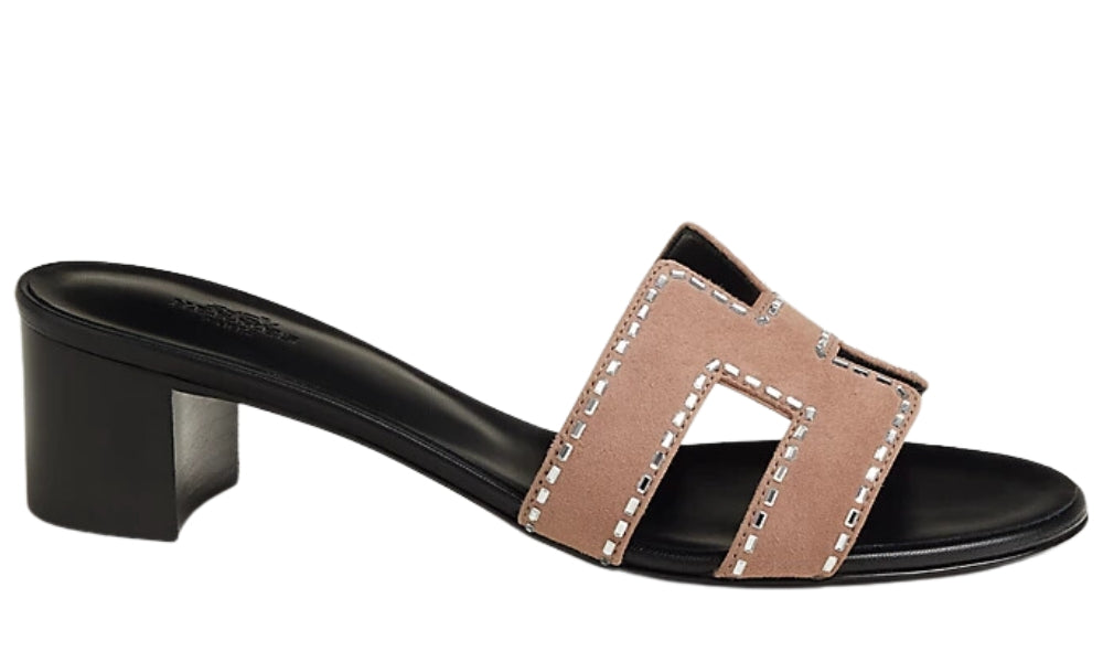 HERMES Oasis Sandal "Rose Perle" - ARABIA LUXURY