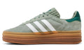 Adidas Gazelle Bold 'Silver Green Gum' - ARABIA LUXURY