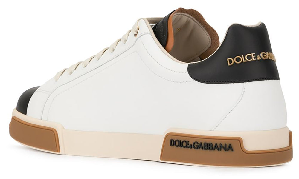 Dolce & Gabbana Portofino panelled sneakers - ARABIA LUXURY