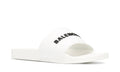 Balenciaga - Logo Embossed Pool Slides - ARABIA LUXURY