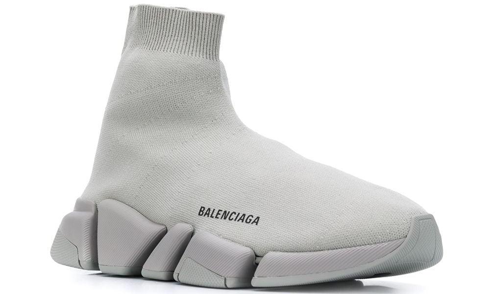 Balenciaga Speed 2.0 Sneaker Gray - ARABIA LUXURY