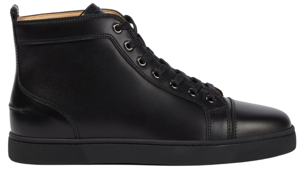 Christian Louboutin Louis Calfskin High Top "Black" - 