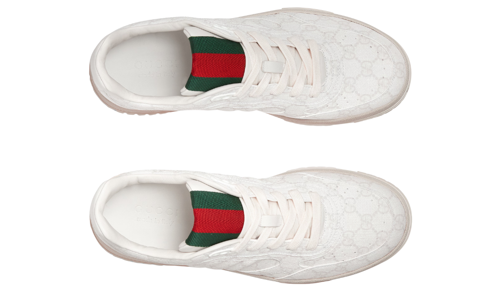 Gucci Re-Web Sneaker 'Beige And White' -