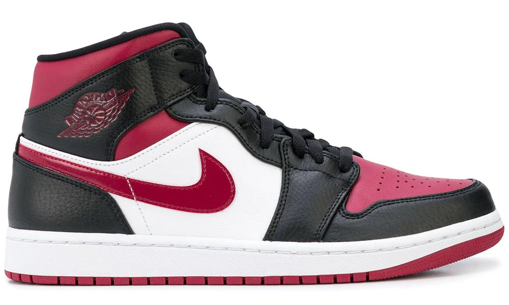 Air Jordan 1 Mid "Bred Toe" sneakers - ARABIA LUXURY