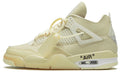 Nike X Off-White Air Jordan 4 off-white sail sneakers - ARABIA LUXURY