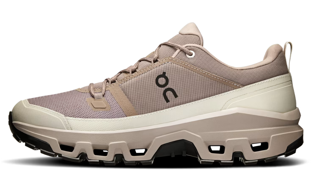 On Cloudrock Low Waterproof 'Cinder Fog' -