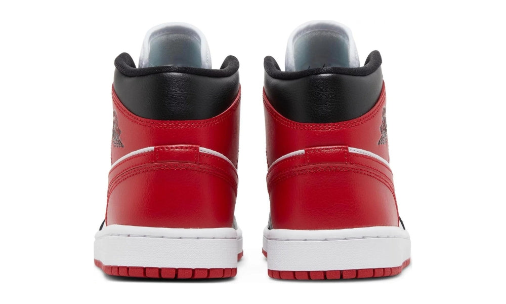 Air Jordan 1 Mid 'Alternate Bred Toe' - ARABIA LUXURY