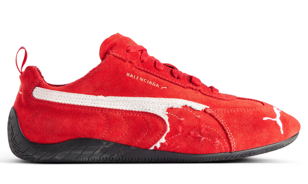 Balenciaga x Puma Speedcat Suede 'Red White' -