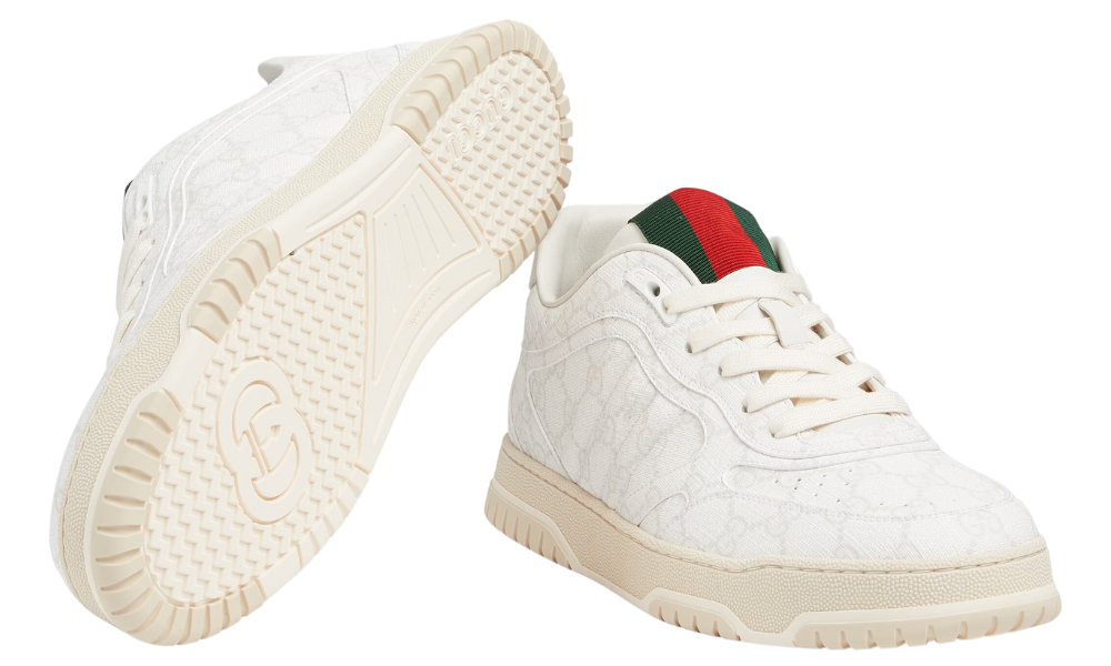 Gucci Re-Web Sneaker 'Beige And White' -