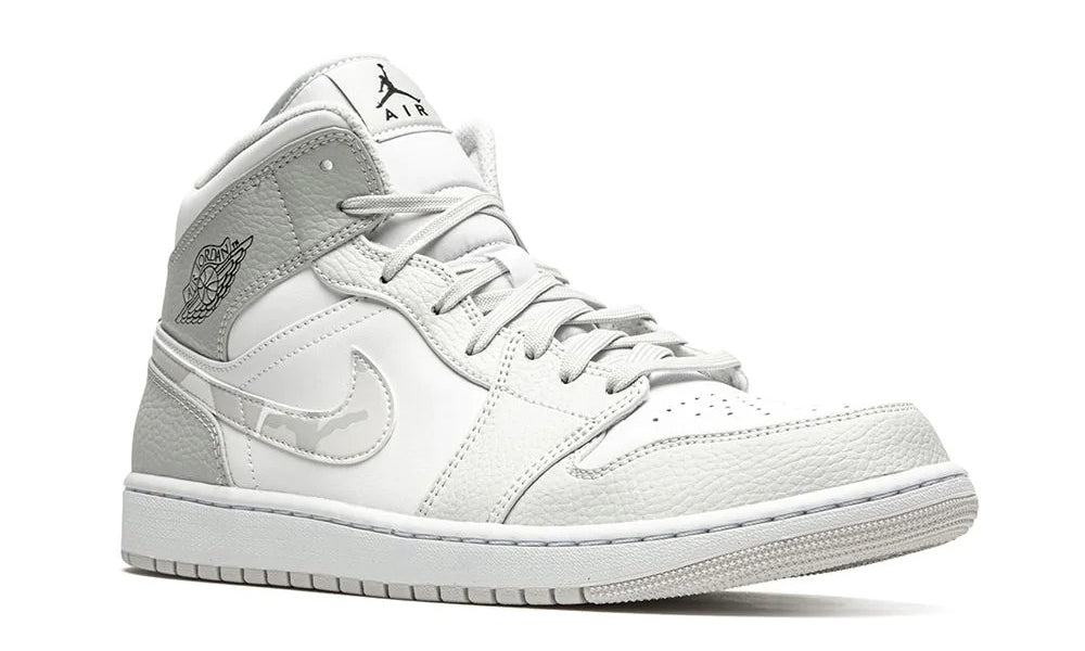 Air Jordan 1 Mid "White Camo" sneakers - ARABIA LUXURY