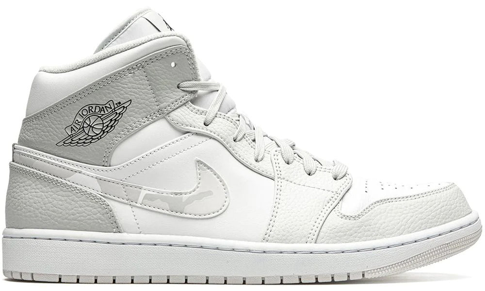 Air Jordan 1 Mid "White Camo" sneakers - ARABIA LUXURY