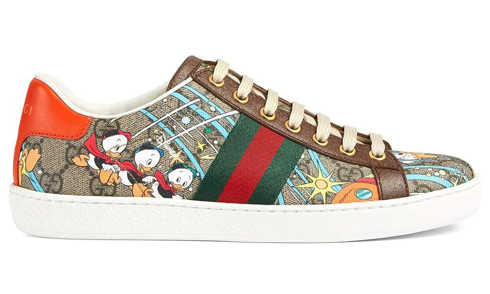 Disney x Gucci Donald Duck Ace Sneakers - ARABIA LUXURY