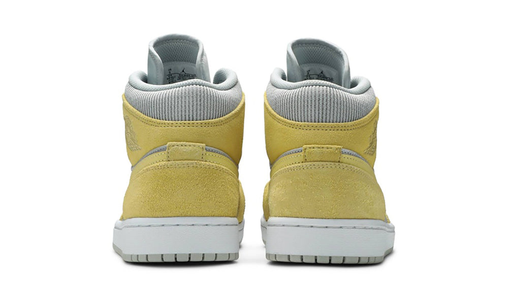 Air Jordan 1 Mid SE "Tan Grey Lemon Wash Yellow" - ARABIA LUXURY