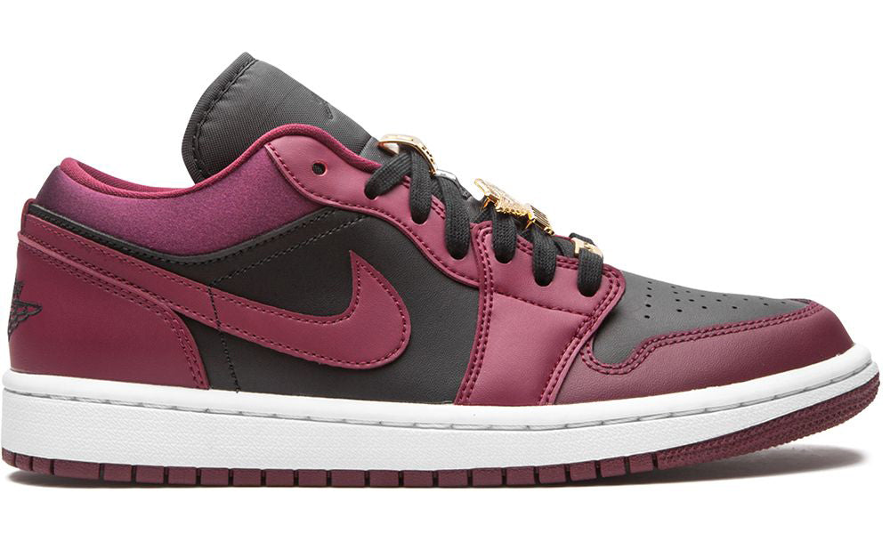 Nike Air Jordan 1 Mid SE Black Dark "Beetroot" - ARABIA LUXURY