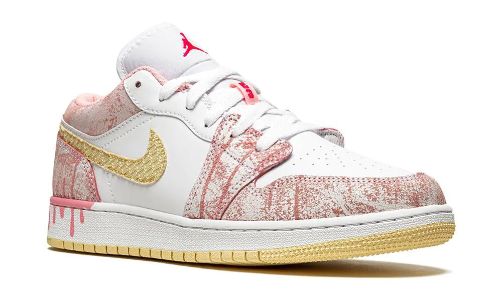 Air Jordan 1 Low SE Paint Drip - ARABIA LUXURY