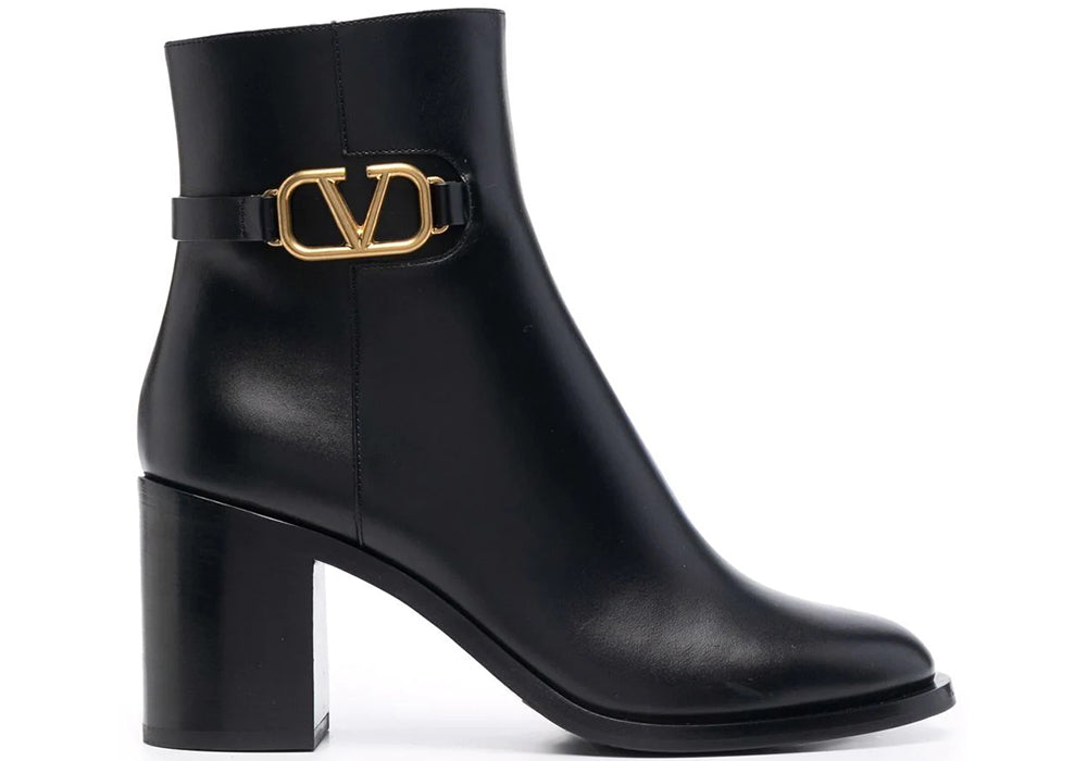 Valentino Garavani Vlogo plaque ankle boots